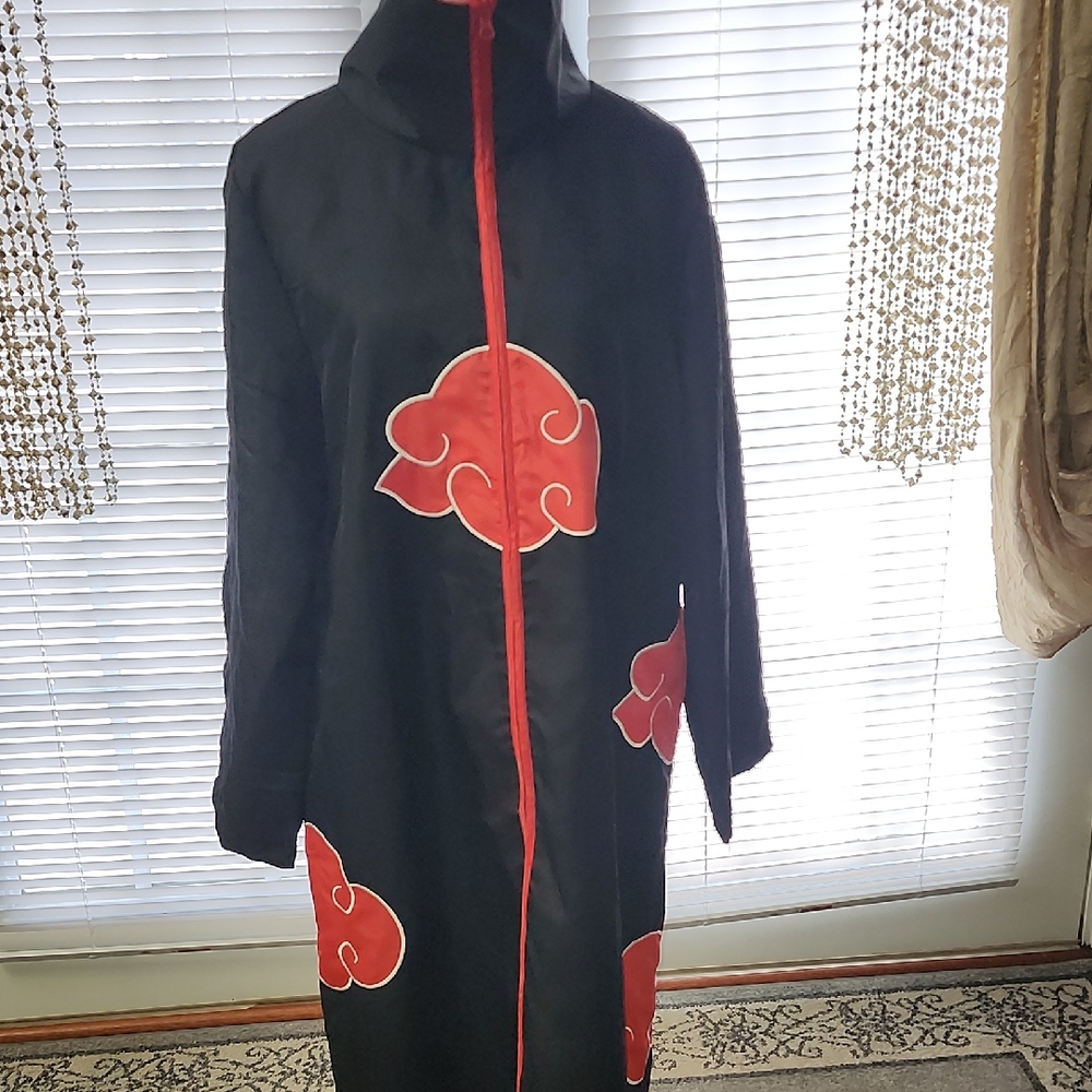 Black and Red Akatsuki Cloak Jacket